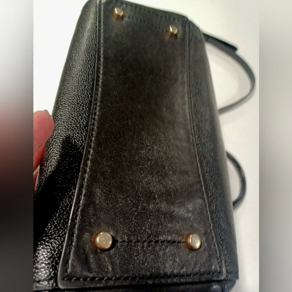 Coach Grace Black Leather Bag - Picture 8 of 13